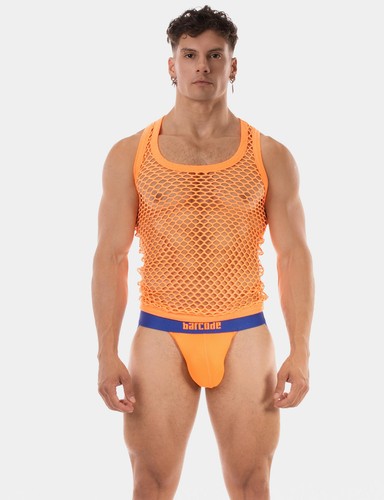 Barcode berlin mesh tank - -, top