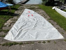 Großsegel mit einer Reffreihe für Ixylon Jolle mit Müggelspree-Rigg, DDR-Alumast