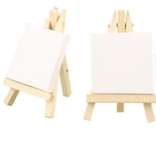 2er Set Mini Holzstaffelei mit