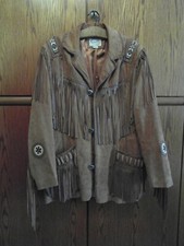 Western Lederjacke USA
