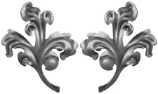 Blatt Zierblatt Kunstschmiede