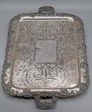 antikes riesig großes Tablett