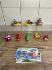 FERRERO 8x SPIELZEUG der 1990 Jahre Krabbelmonster Dino Rennmaus Wackel NR1