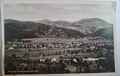 Fahrnau wiesental - fahrnau, im