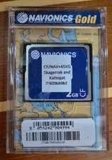 Navionics Skagerrak und Kattegat 2GB CF Karte - gebraucht - Marine Navigation Karten