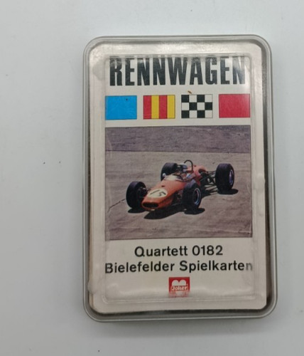 Quartett rennwagen nr 0182 - rennwagen,