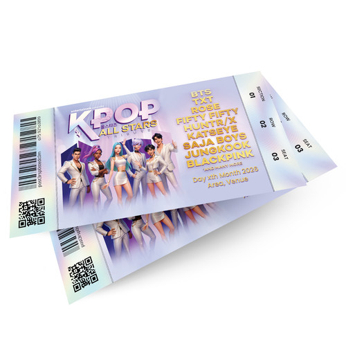 Pop konzert ticket all - k-pop,