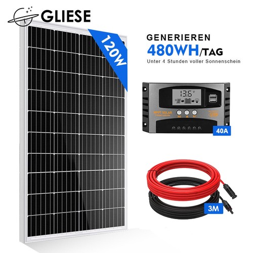 120w solarpanel kit - 120w,