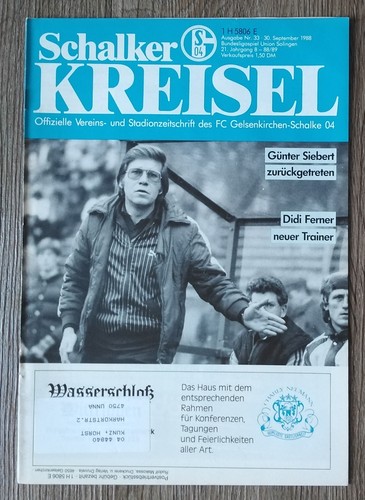 Programm bundesliga 1988 - 2.,
