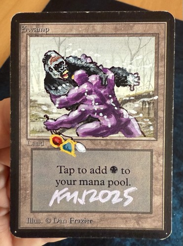 Mtg altered art - altered,