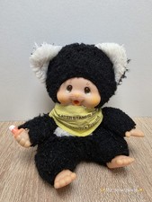 Original Sekiguchi Monchichi's Freund Stanislaus Katze Vintage Kater 18 cm