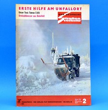 Der Deutsche Straßenverkehr 2 1969 DDR Tatran S 125 Formel 1 Audi 100 Winter 18