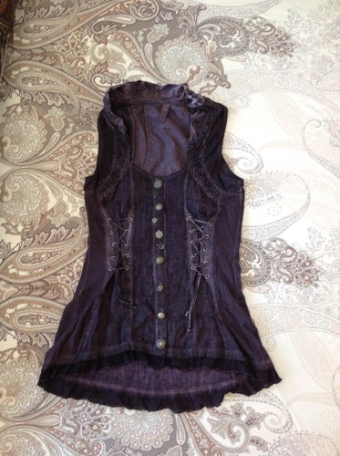 Tredy damen shirt weste - tredy,