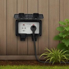Außensteckdose IP66