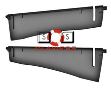 Logitech Cordless Desktop Pro Tastatur Spare Tilt Leg Ständer Foot Feet Satz