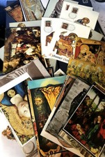 Motiv Heilige Kirche 80 Karten Bilder Brief  verschie. Ländern Madonna Religion