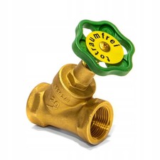 Messing Ventil DVGW 1/2 3/4 1