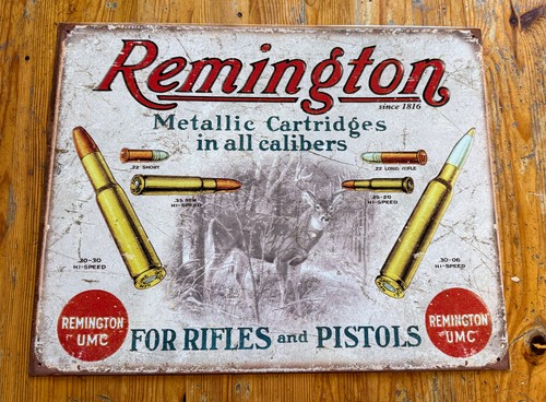 Xxl blechschild remington - xxl,