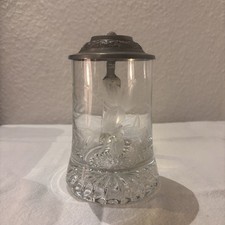 Glaskrug Bierkrug mit