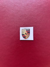 Für 911 Porsche 3D Wappen Aufkleber Sticker Neu in 15 x 19 mm