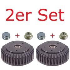 2er Set Bremstrommel verst