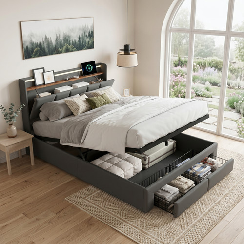 Boxspringbett 140x190 - , cm