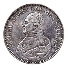 1 Konv.-Taler 1825 S Sachsen