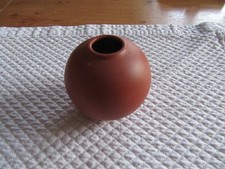 Kugelvase, ca. 8 cm D Ton