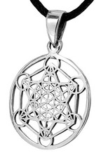 Metatrons Würfel Metatron 925 Silber Anhänger Symbol Engel Nr. 402