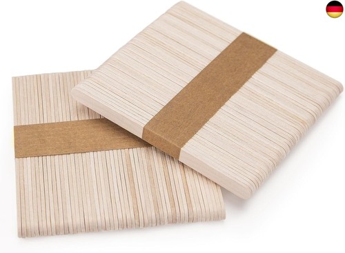 100 stück eisstiele holz - stück,