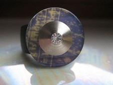 Scheibe - Blau "Graffiti"-