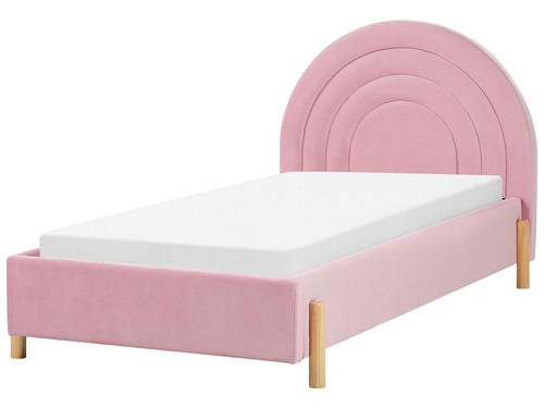 Bett samt rosa mit - rosa,