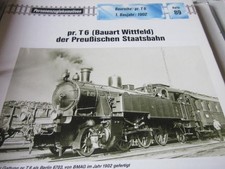 Dampflok  pr. T 6 Bauart