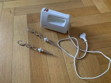 KRUPS - Handmixer  Type  328 mit Zubehör Knethaken weiß Vintage RAR