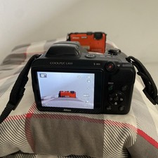 Nikon COOLPIX L810 Digitalkamera Schwarz Gebracht Guter Zustand