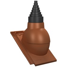 Antennendurchgang für Creaton Domino Dachziegel Antennendurchführung