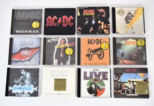 Sammlung 12 x alben - ac/dc,