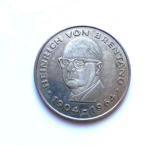 925 silber medaille heinrich - ::925,