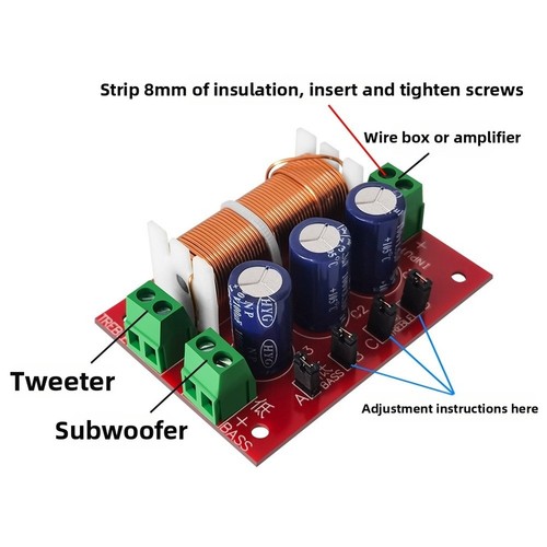 Zwei wege frequenzweiche - zwei,