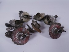 🟢 7 alte Klemm Kerzenhalter