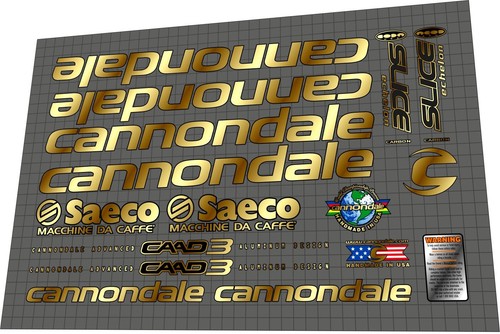 1998 cannondale caad3 saeco - cannondale,
