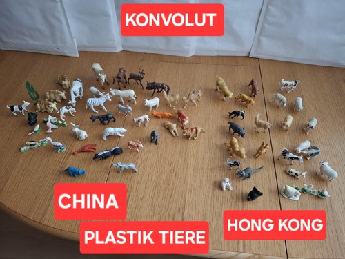 Konvolut plastik tiere china - konvolut/,