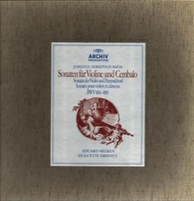 2xLP Johann Sebastian Bach Sonaten Für Violin Und Cembalo = Sonatas For Violin