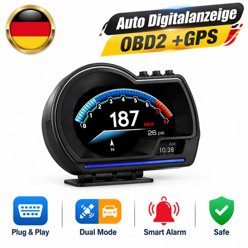 Head display obd2 gps hud - obd2,