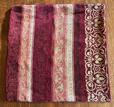 max 8 Stück Kissenbezug 60x60cm Polsterstoff Orient Rot Gold Beige Ranken Floral