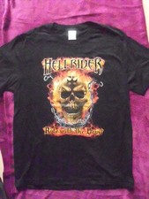Gothic Shirt  Hellrider Totenkopf - Rocker, Punk, Gothic Gr.S