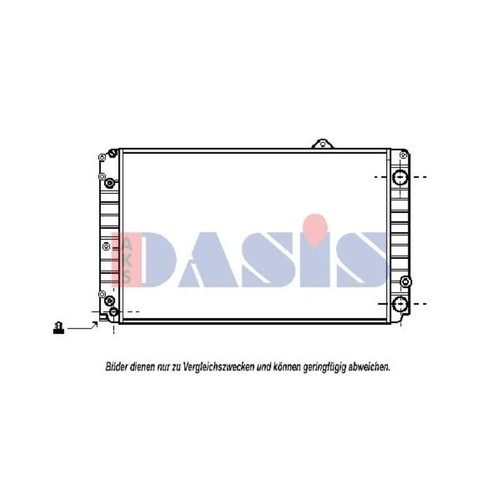 Aks dasis wasserkühler - aks,