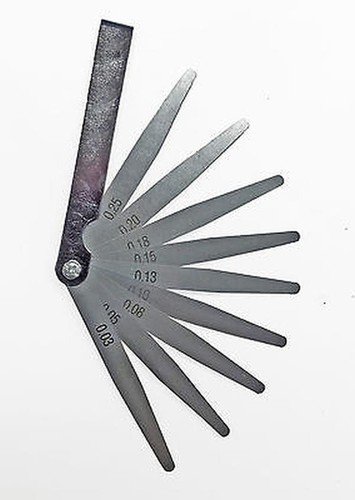 Fühlerlehre 0 25 - 1x, 0,03-0,25