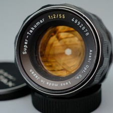 SUPER TAKUMAR  55mm F/2.0 -
