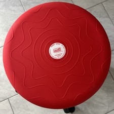 SISSEL SITFIT Sitzkissen Luftgefülltes Balancekissen rot, Ø 33 cm gebraucht